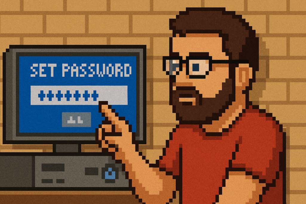Password setup
