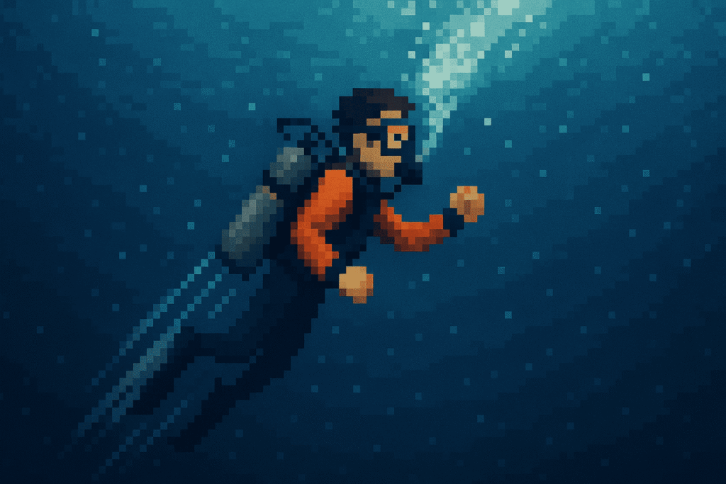 scuba diving dont swim fast up