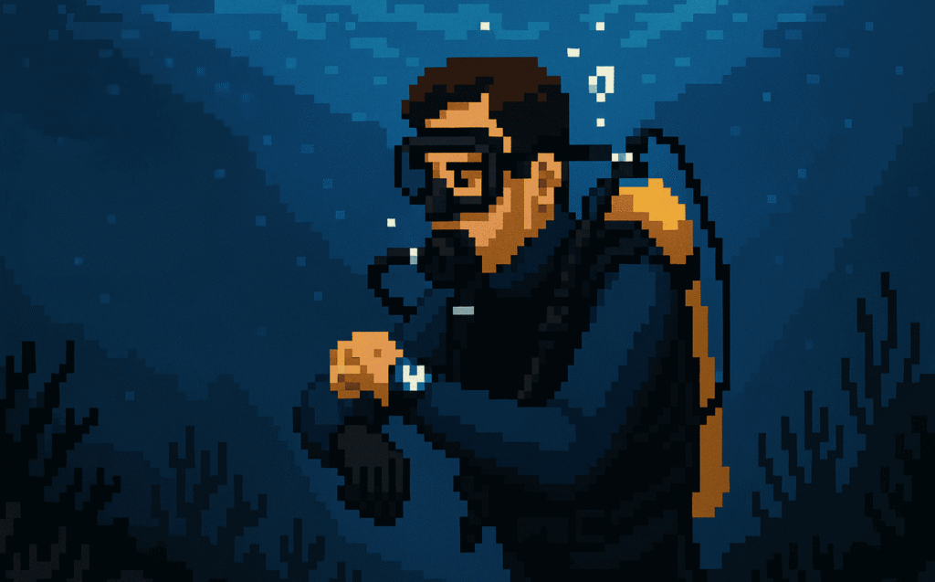 scuba diving safety stop