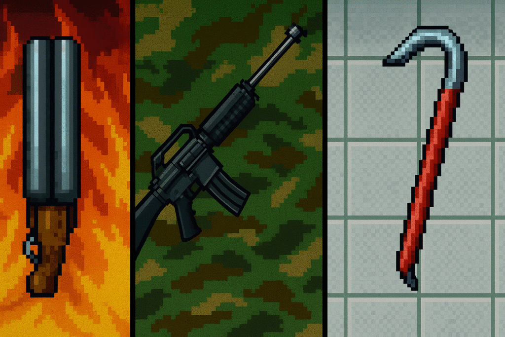 old fps weapons